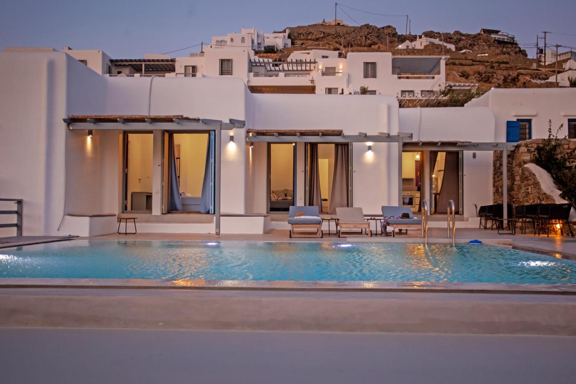 Mykonos Town Aqua Breeze Seaview Pool Suites Mykonos מראה חיצוני תמונה