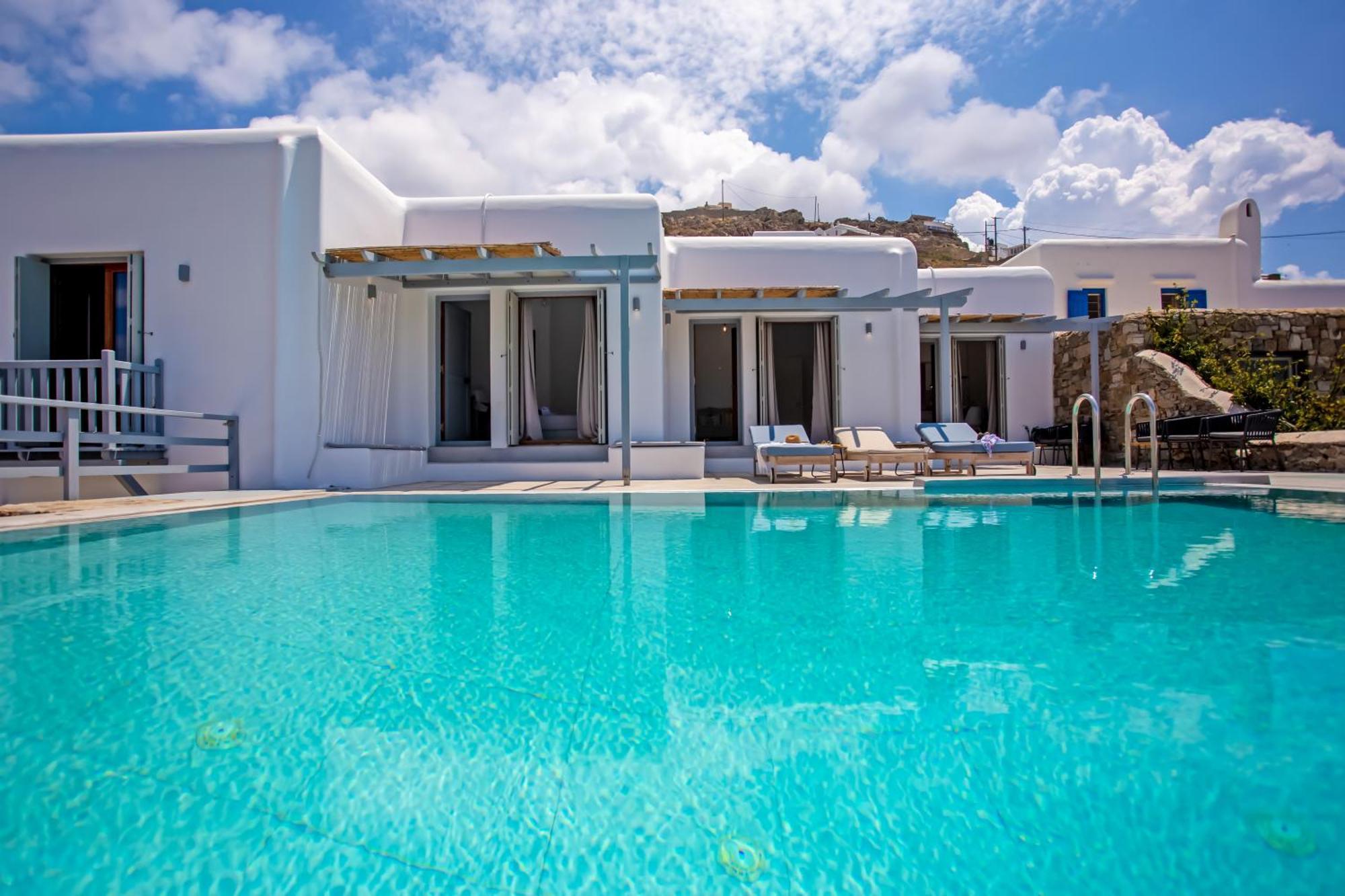 Mykonos Town Aqua Breeze Seaview Pool Suites Mykonos מראה חיצוני תמונה