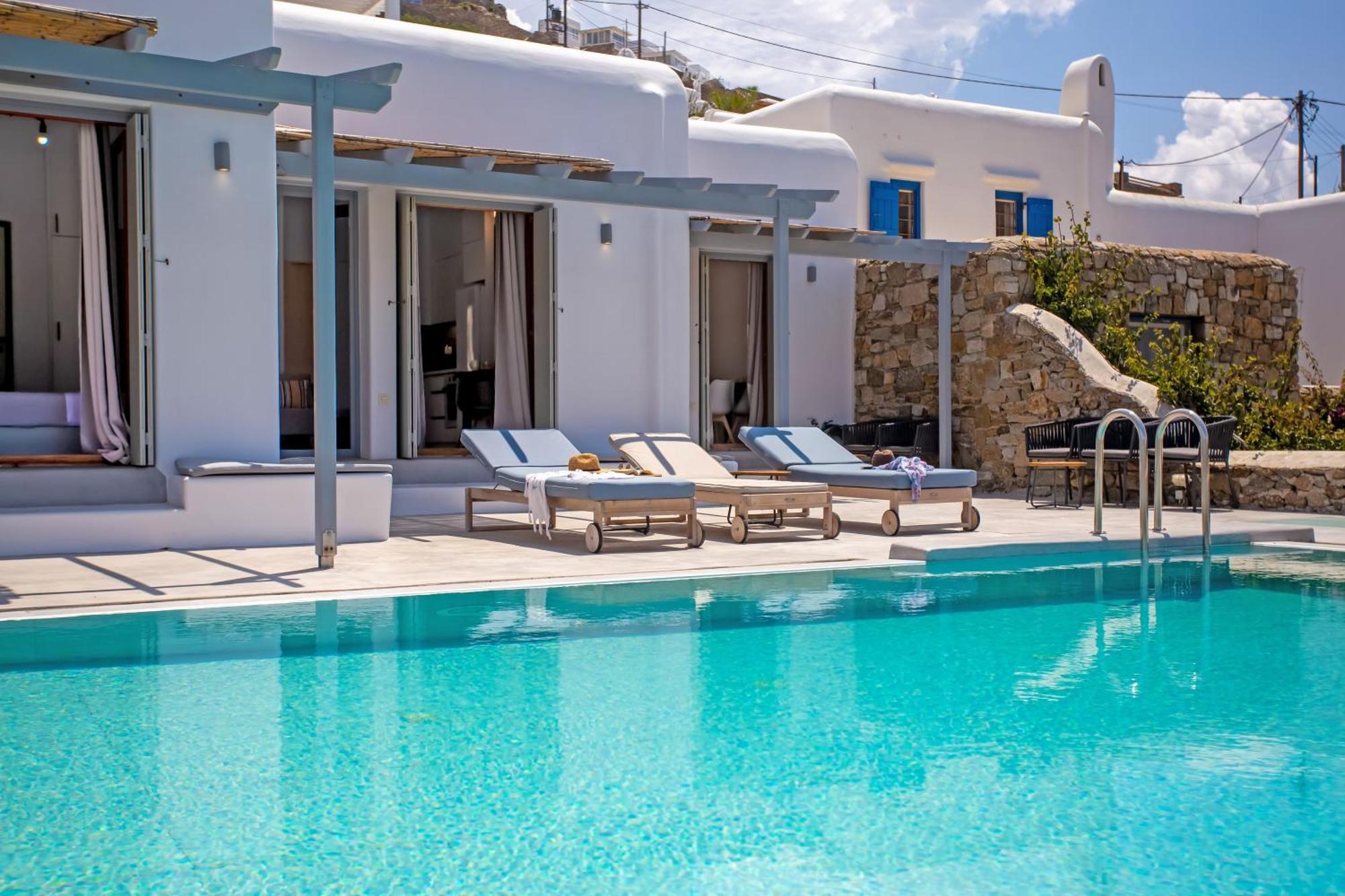 Mykonos Town Aqua Breeze Seaview Pool Suites Mykonos מראה חיצוני תמונה